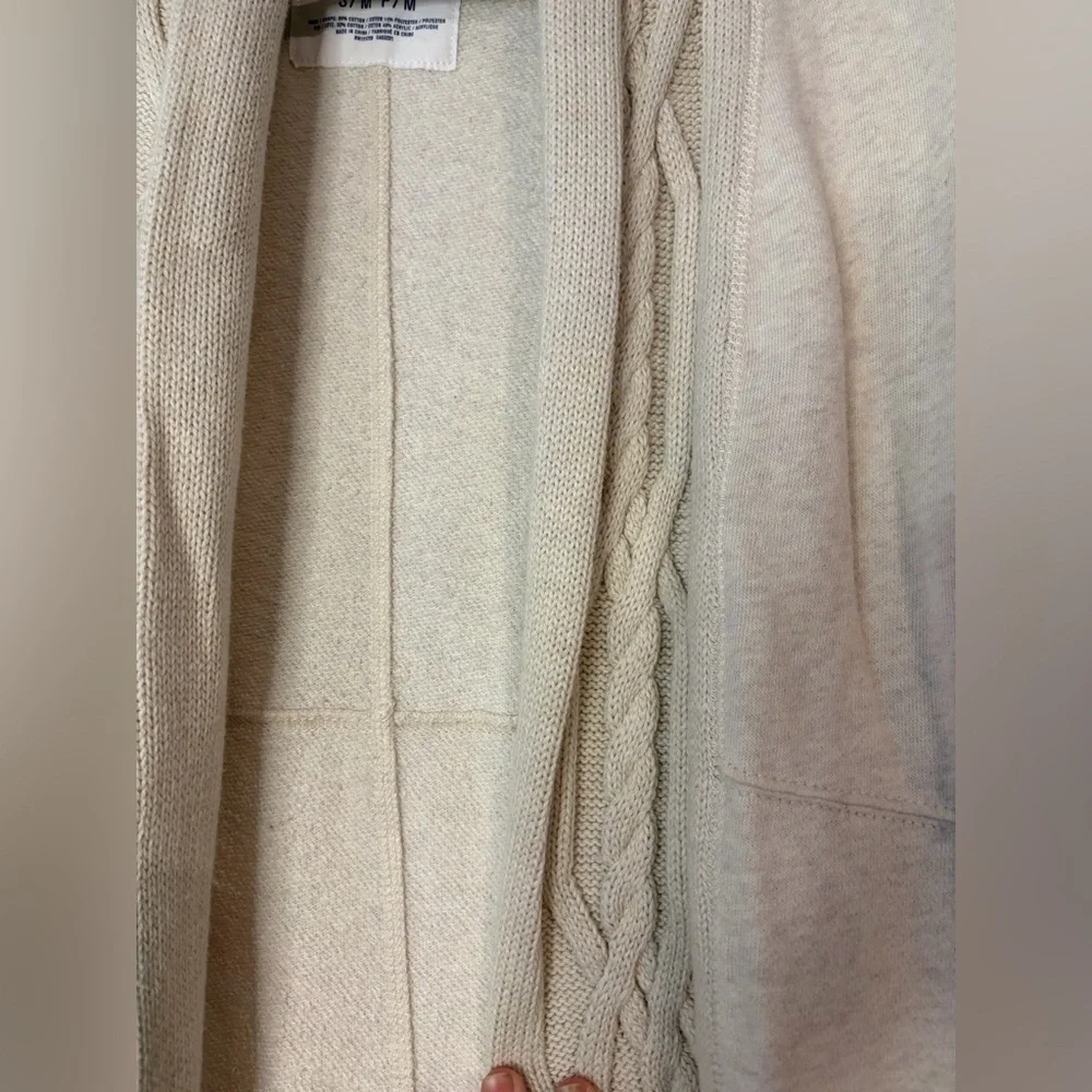Y2K Aeropostale open knit cable knit cardigan cozy size s/m